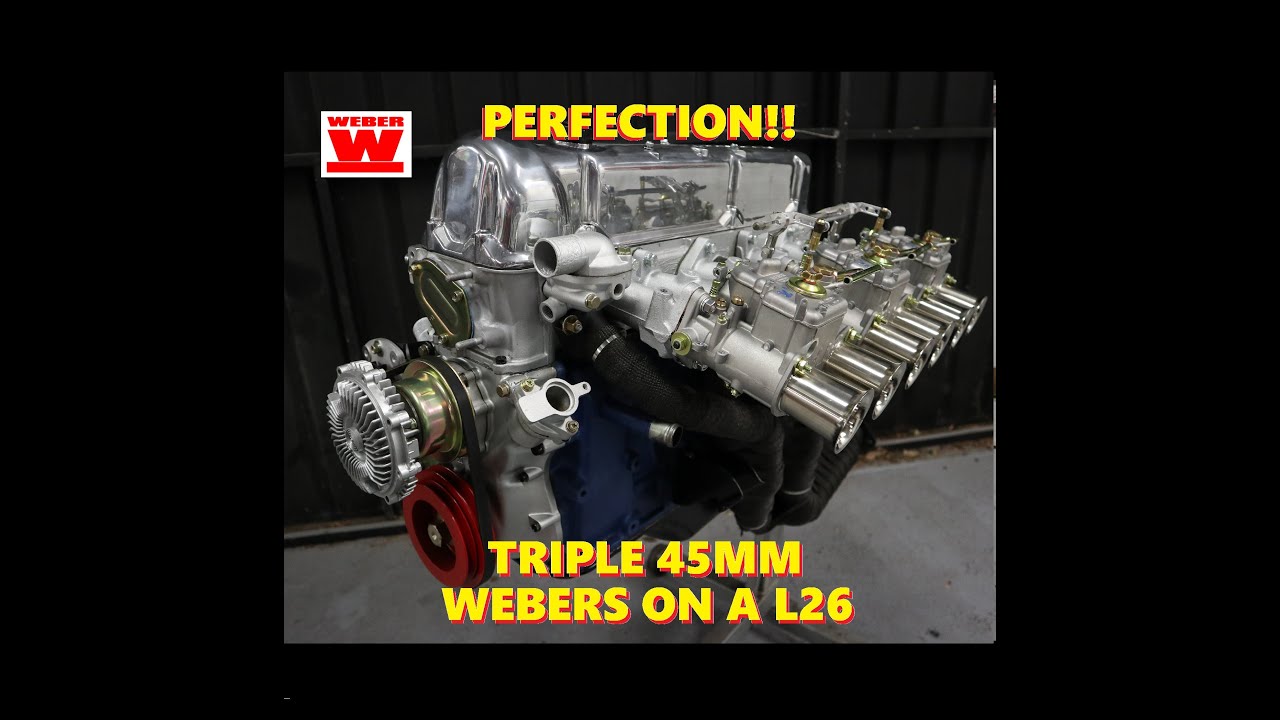 Fitting triple Webers on a Datsun 260z L26 engine
