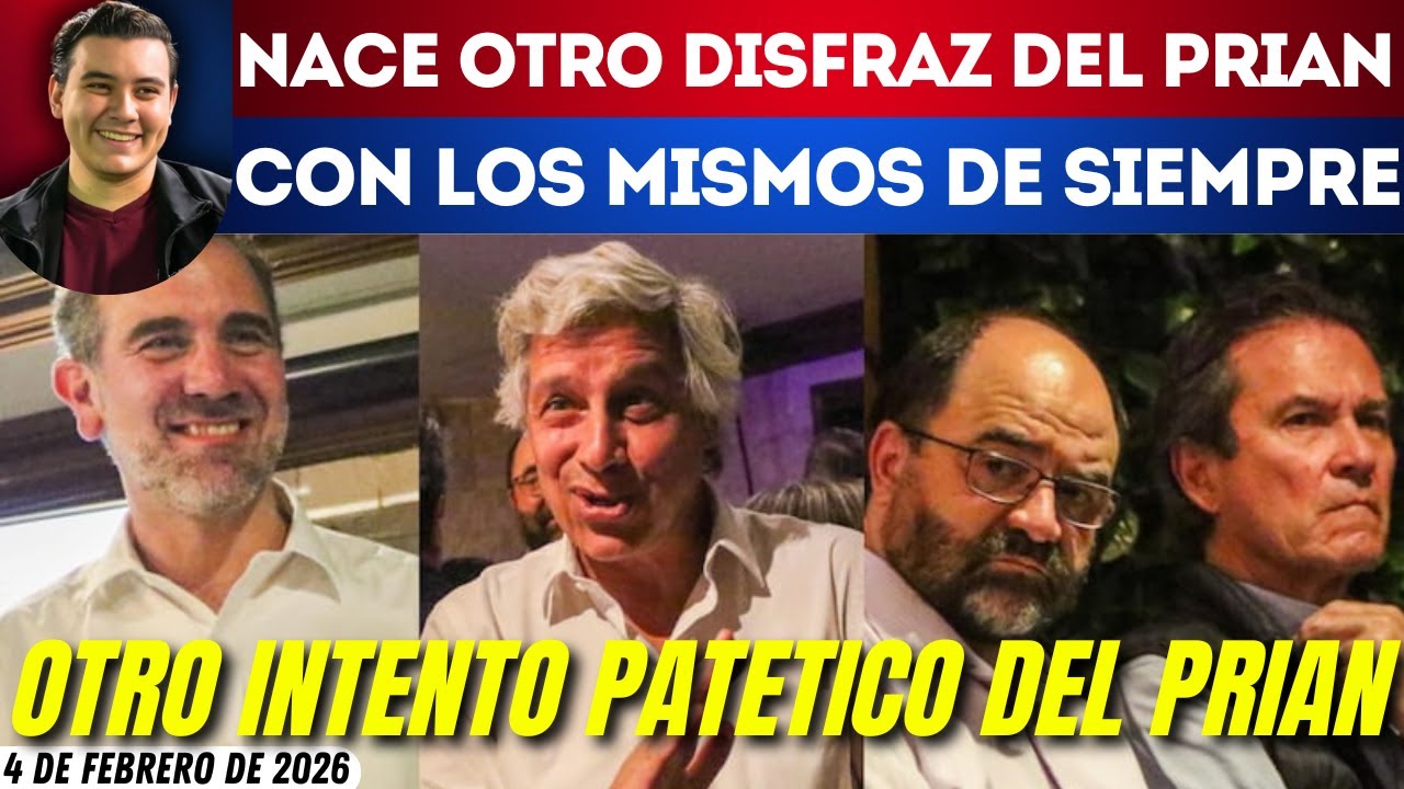 #SinMáscaras | XOCHITL, FOX, CLAUDIO X Y LA RUNFLA DEL PRIAN VUELVEN CON NUEVA PIEL