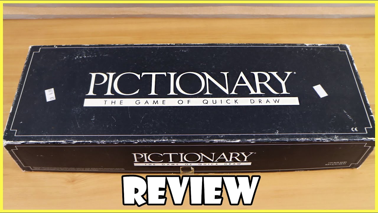 Pictionary Board Game Review! The Game of Quick Draw! | Board Game Night