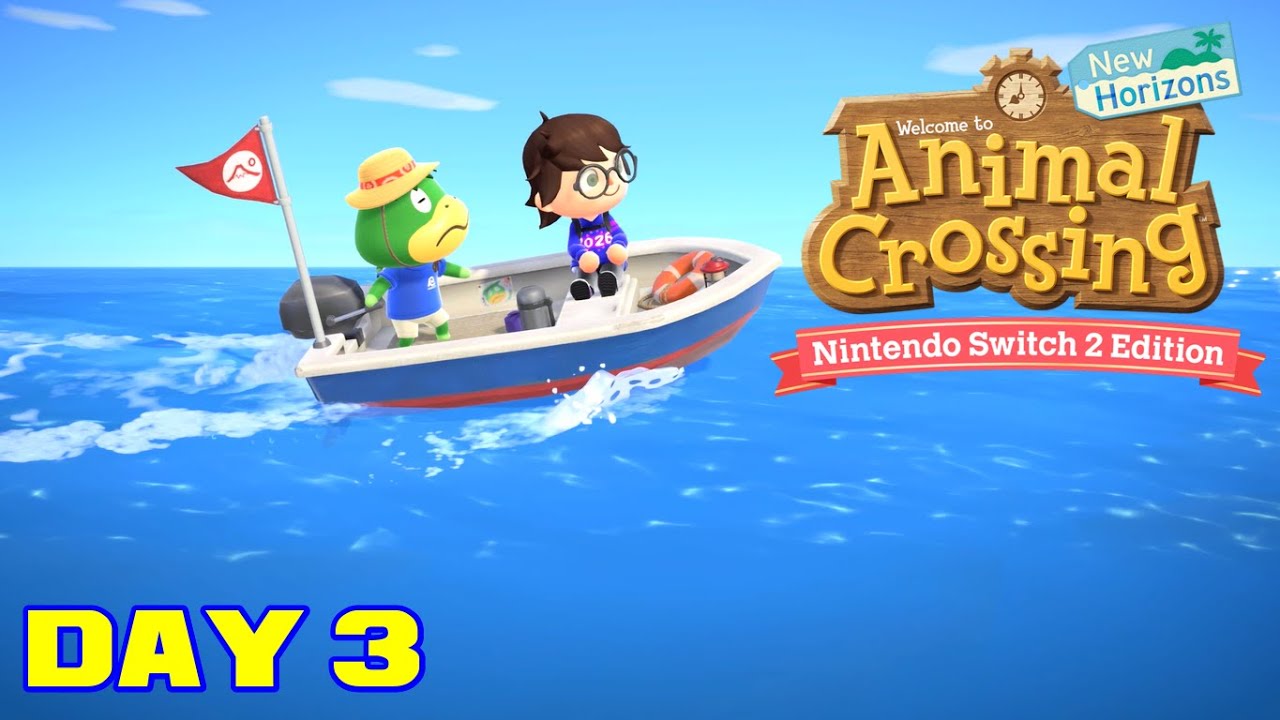 Animal Crossing: New Horizons 3.0 - Day 3 😎RєαlƁєηנαмιllιση