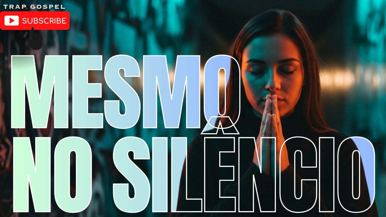 💔 Mesmo no Silêncio - Você Estava Lá Quando Eu Desmoronei | Trap Gospel | Luz no Beat