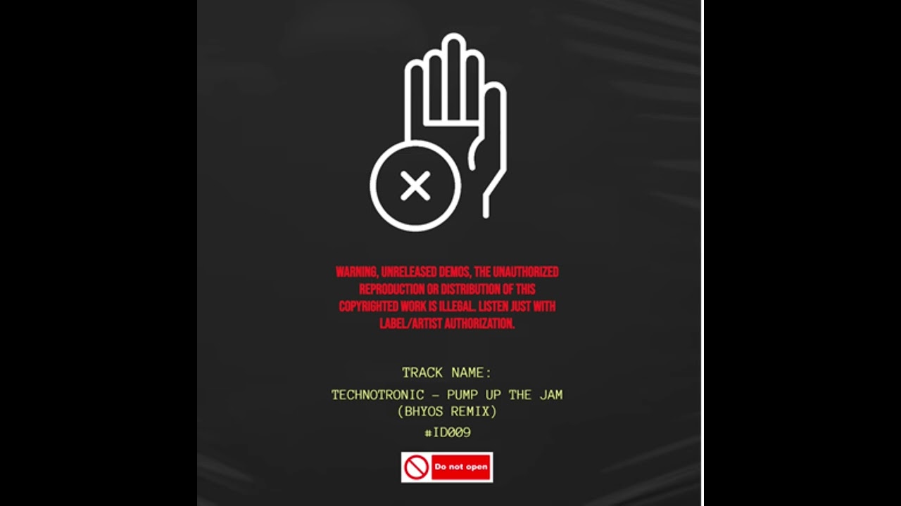 Technotronic - Pump Up The Jam (Bhyos Remix)