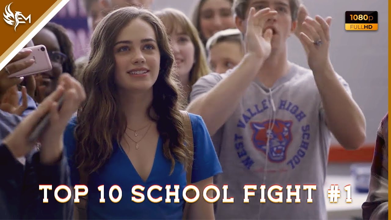 TOP 10 SCHOOL FIGHT SCENES IN MOVIES AND SERIES ( La C&acirc;lin ) #1