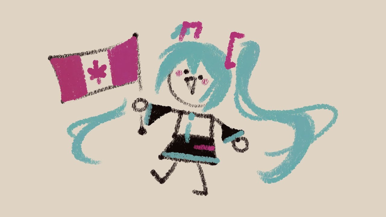 hatsune miku sings o canada