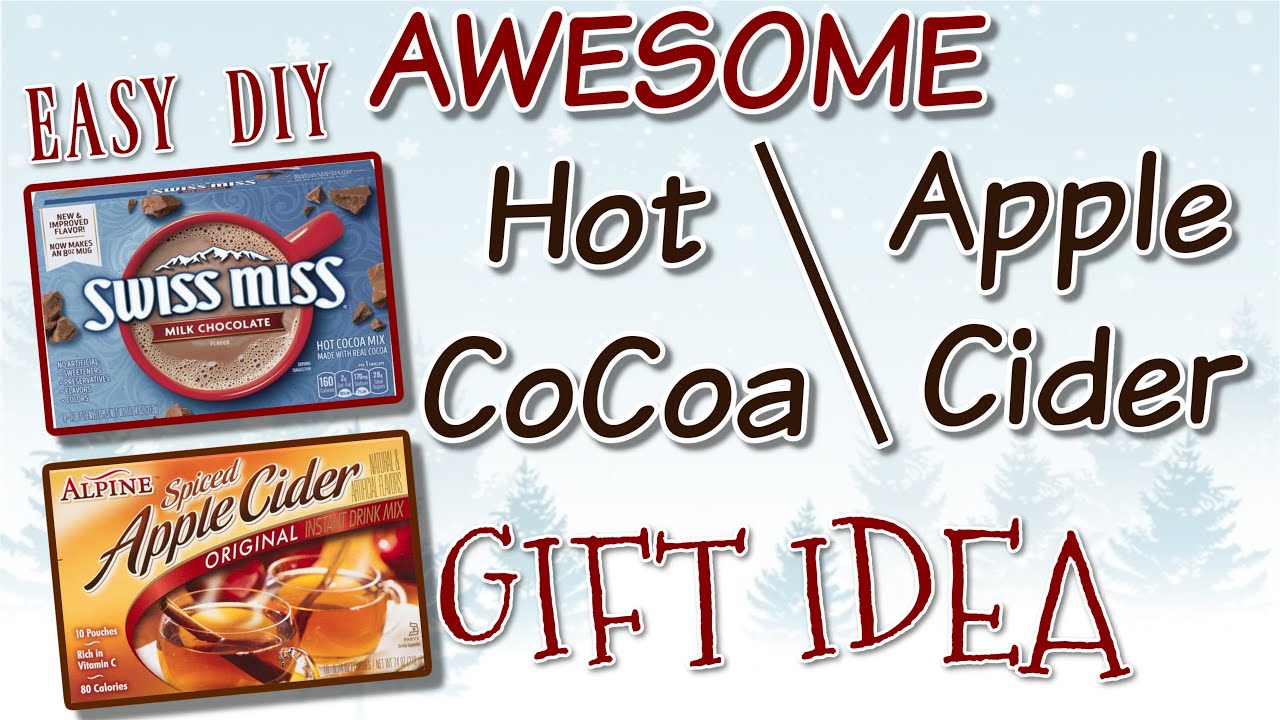 AWESOME Hot CoCoa / Apple Cider GIFT IDEA | EASY DIY