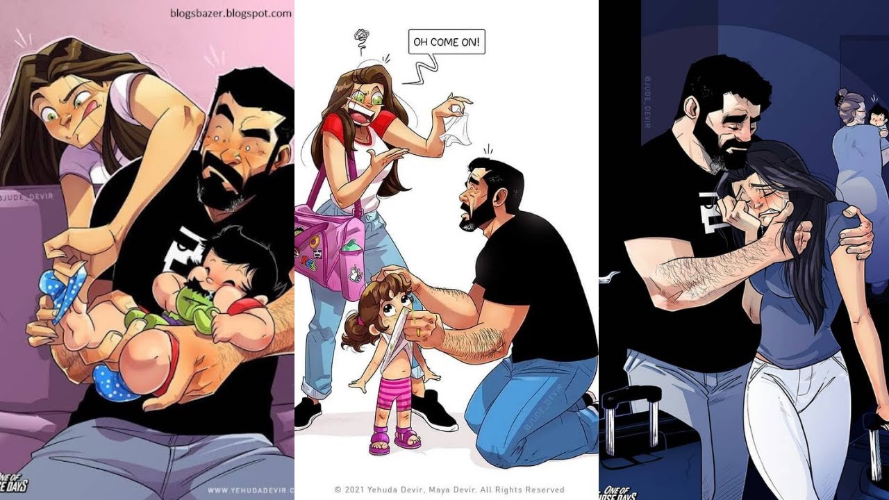 Artist Illustrates Everyday Life With His Wife In Adorable Comics | by Yehuda Devir # 11