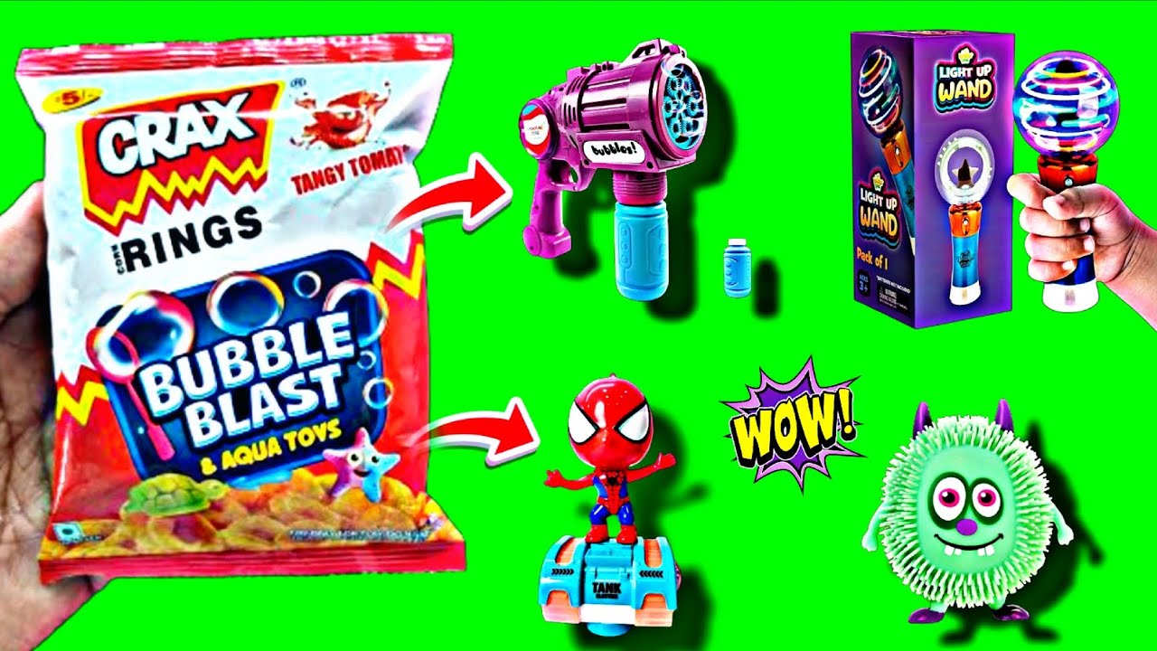 Crax Rings With Bubble Blast & Aqua Toys Inside | Fun Unbox Review 🤩❤️