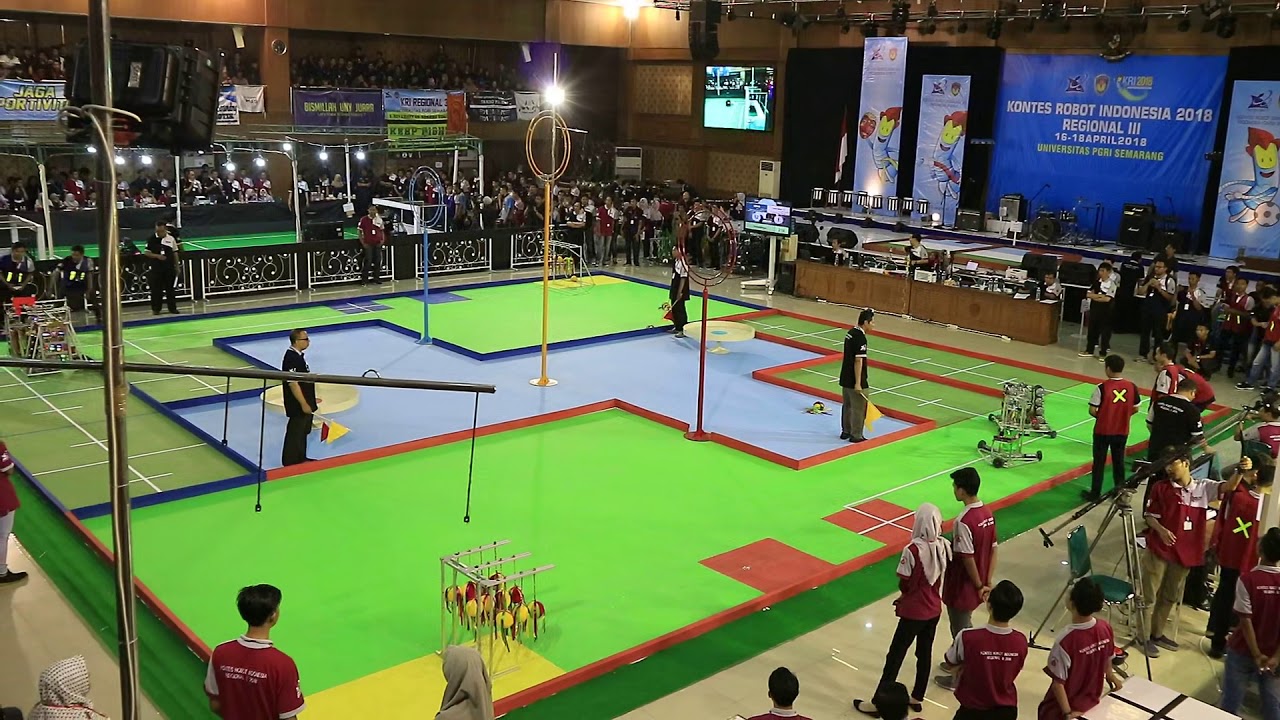 Politeknik Negeri Cilacap VS UGM | Penyisihan KRAI KRI 2018 Regional 3