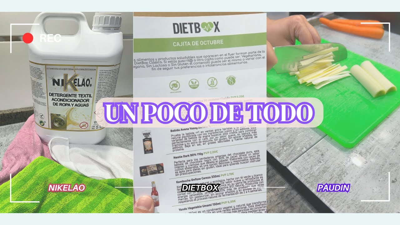 ✅Podrá con estas manchas?? | dietbox octubre | cuchillos de profesional😜