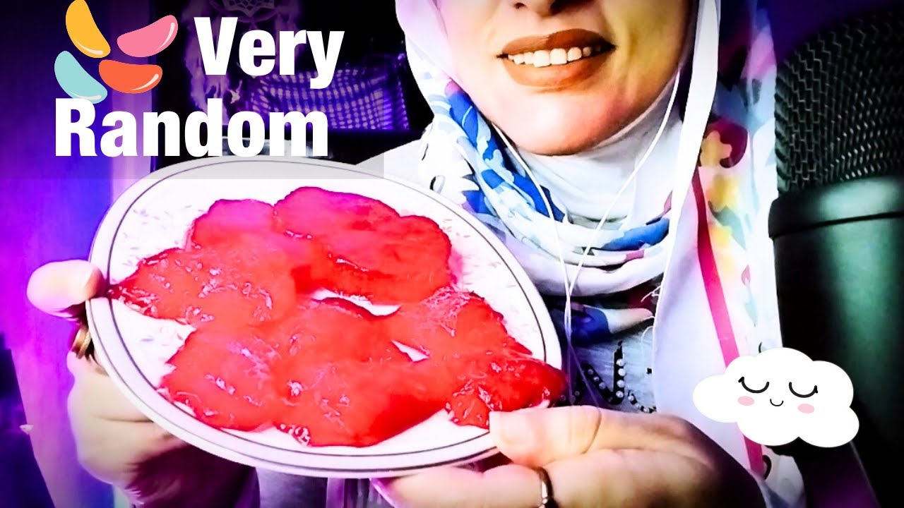Arabic ASMR • أكلت جيلي مقرمش +اصوات فم مش هتقدر تقاوم الفيديو 🥱 اي اس ام ار فيديو استرخاء والنوم