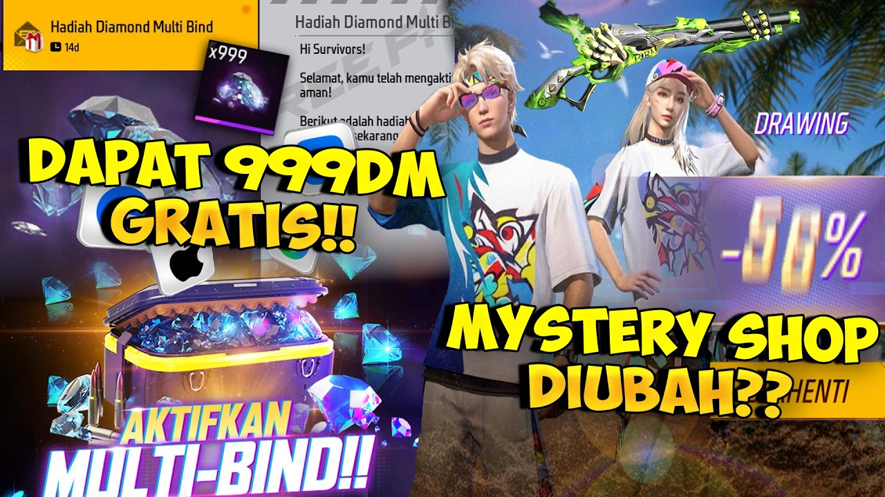 CARA DAPAT 999DM DARI GARENA !! Review Mystery Shop Ramadan & Tutorial Event Multi Bind Terabru