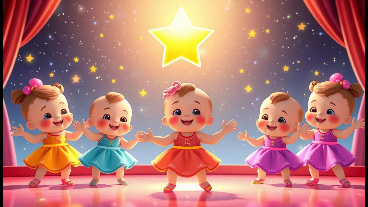 Twinkle Twinkle Little Star Dance 🌟 Baby Dance Song | Kids Animation & Nursery Rhyme