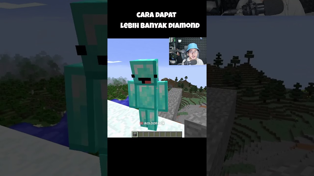 Moment Diamond Minecraft #minecraft #minecraftindonesia