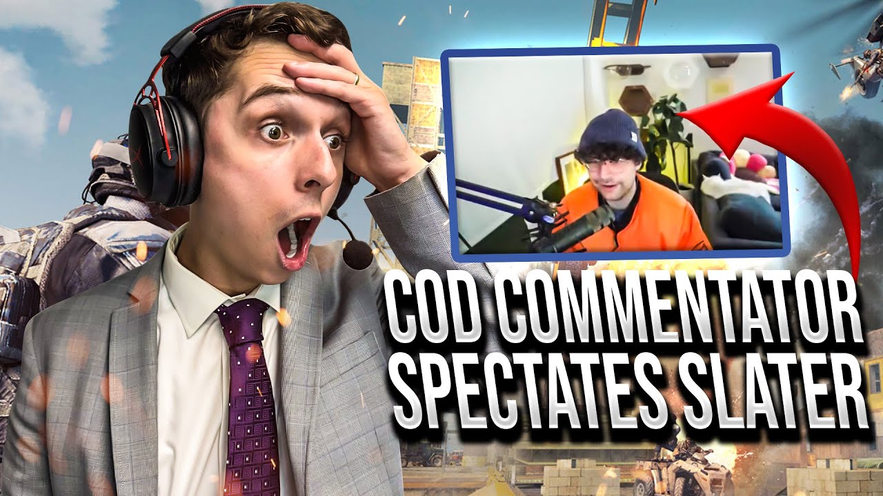 COD Commentator Spectates Slater!
