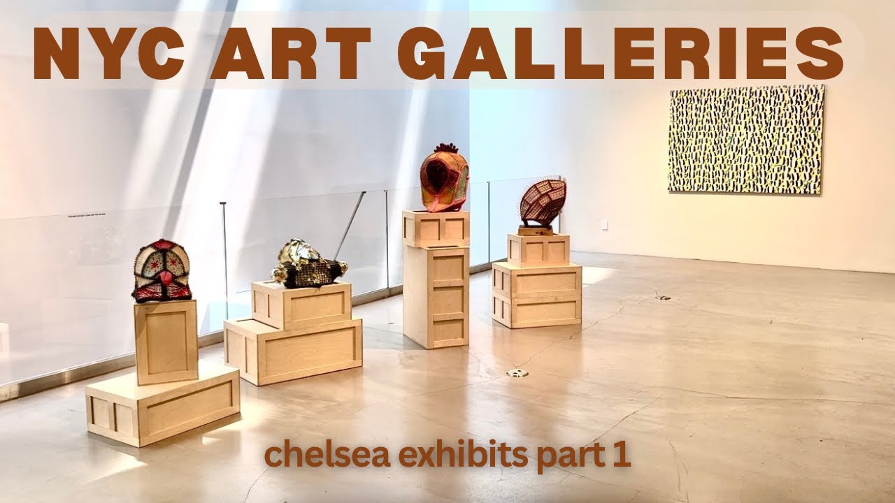 NYC: Contemporary Art Walkthrough - Chelsea Galleries Part 1 | Paintings | Sculptures | Design