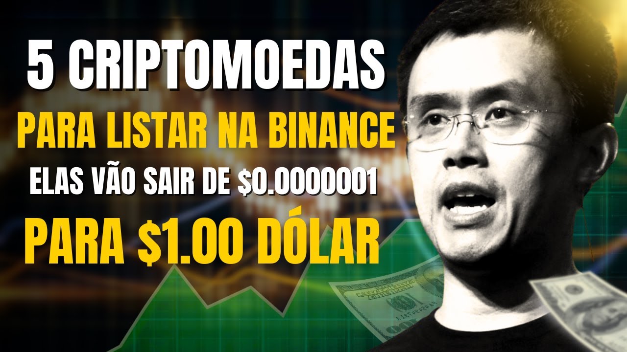 5 CRIPTOMOEDAS QUE PODEM LISTAR NA BINANCE EM 2026 E TE DEIXAR RICO