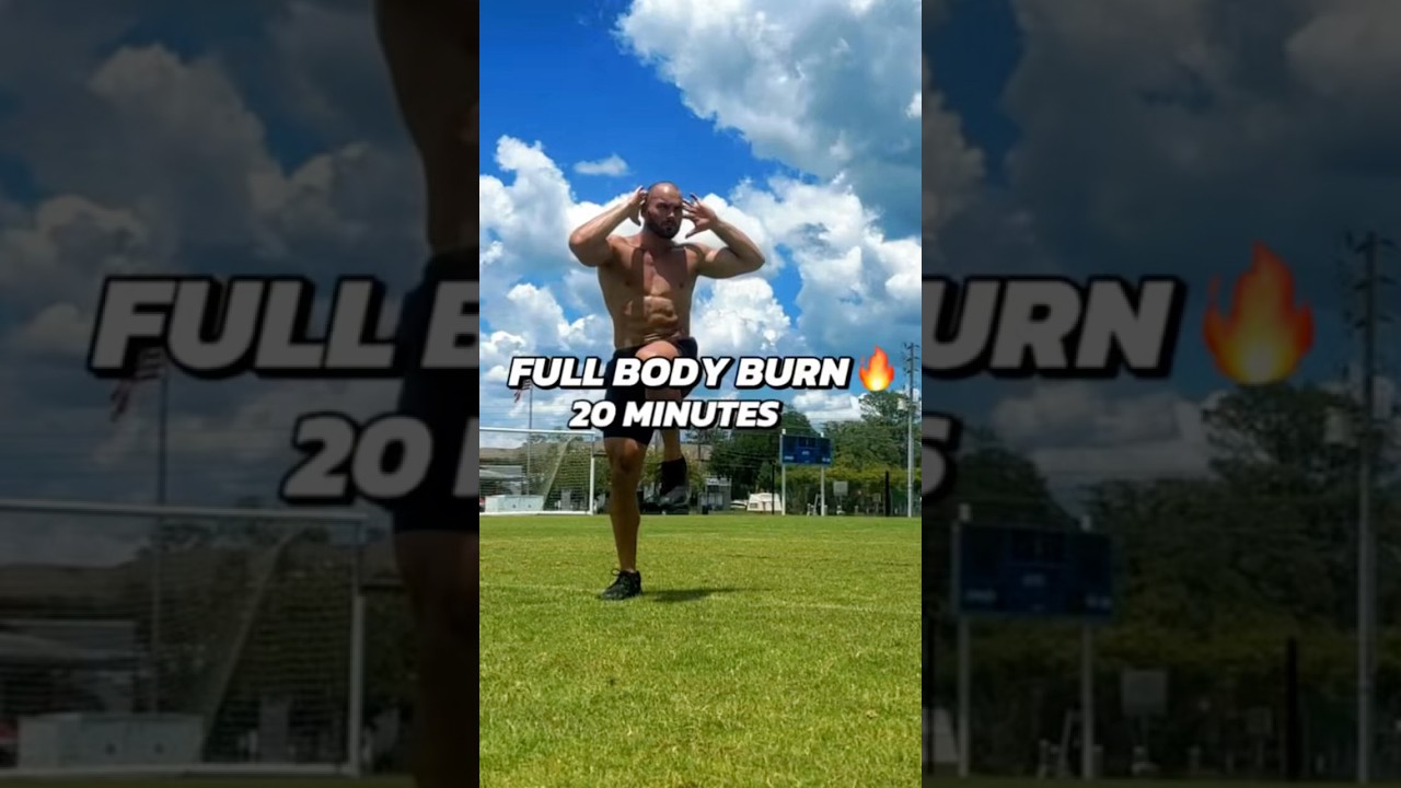 🔥20-Min Bodyweight HIIT Workout for Fat Loss / No Equipment Needed!