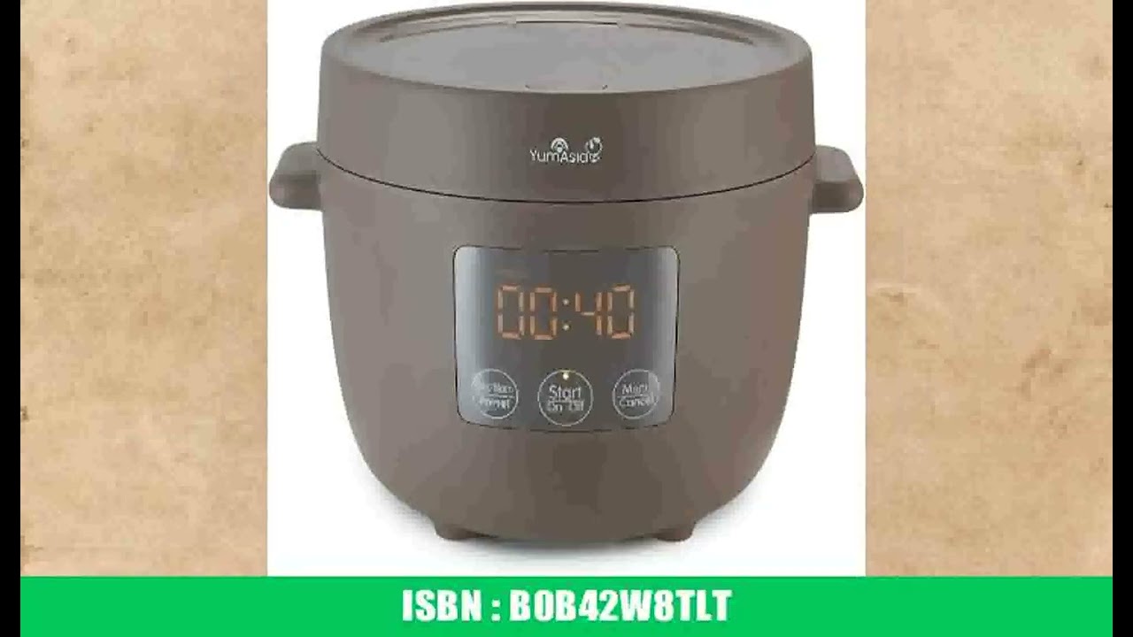 Yum Asia Tsuki Mini-Reiskocher mit Shinsei-KeramikschÃ¼ssel (2,5 Tassen, 0,45 Liter), 5