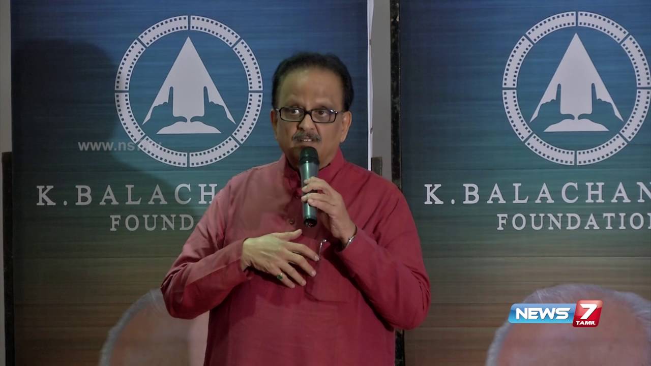 S. P. Balasubrahmanyam speaks about director K. Balachander | News7 Tamil