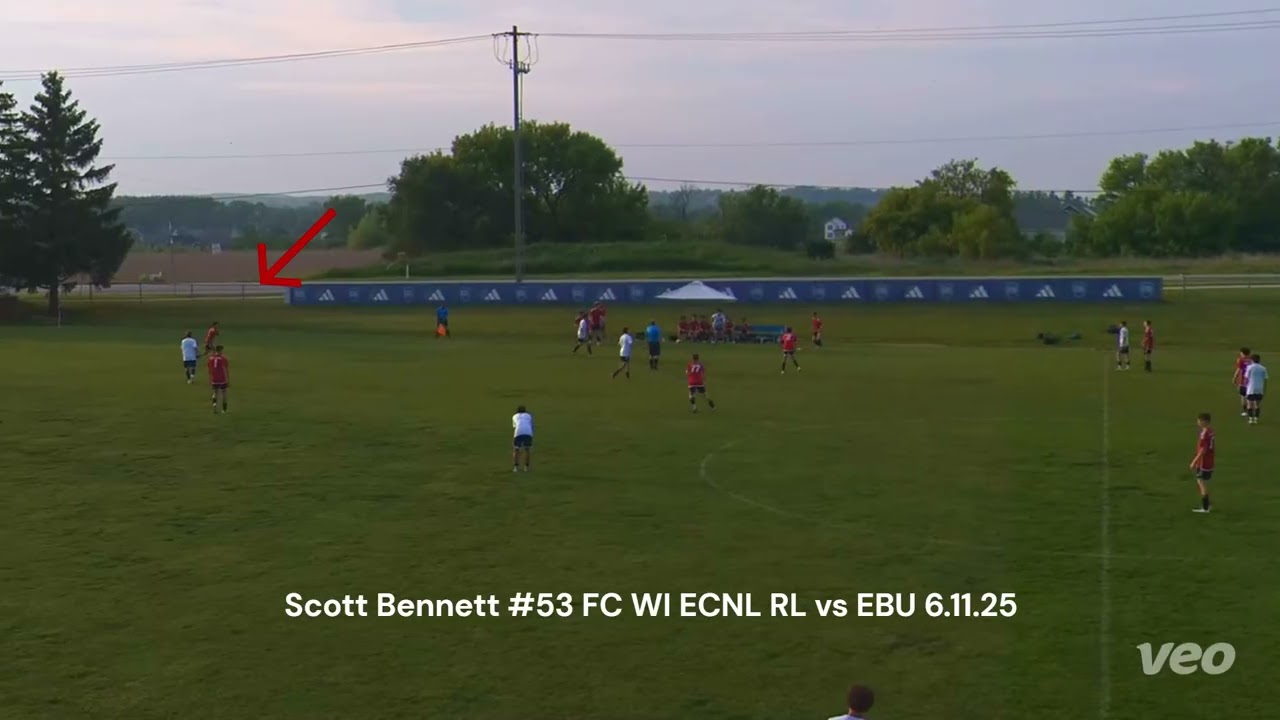 Scott Bennett #53 Highlights FC WI ECNL RL vs EBU 6.11.25