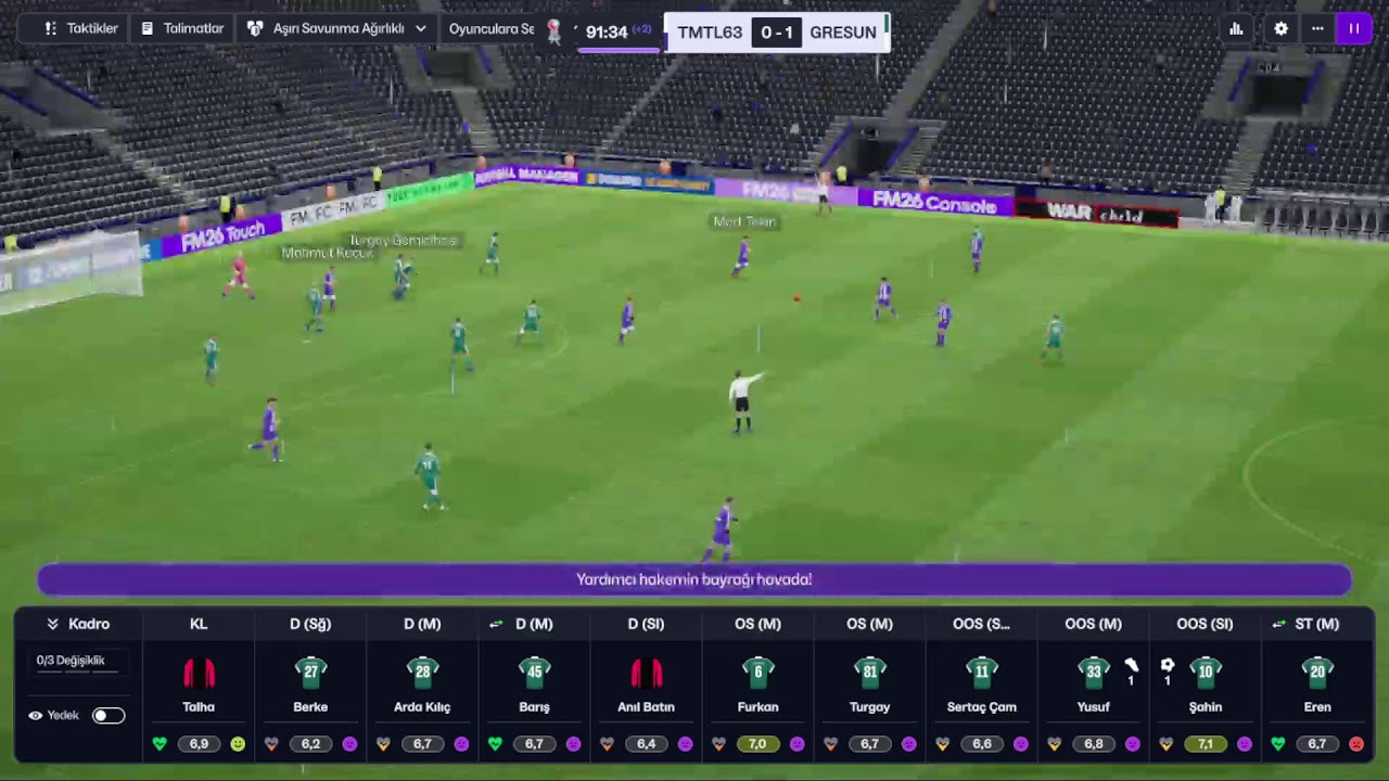 TRANSFER YASAĞI SONUNDA BİTTİ 🏆 | FM26 GİRESUNSPOR KARİYERİ #9