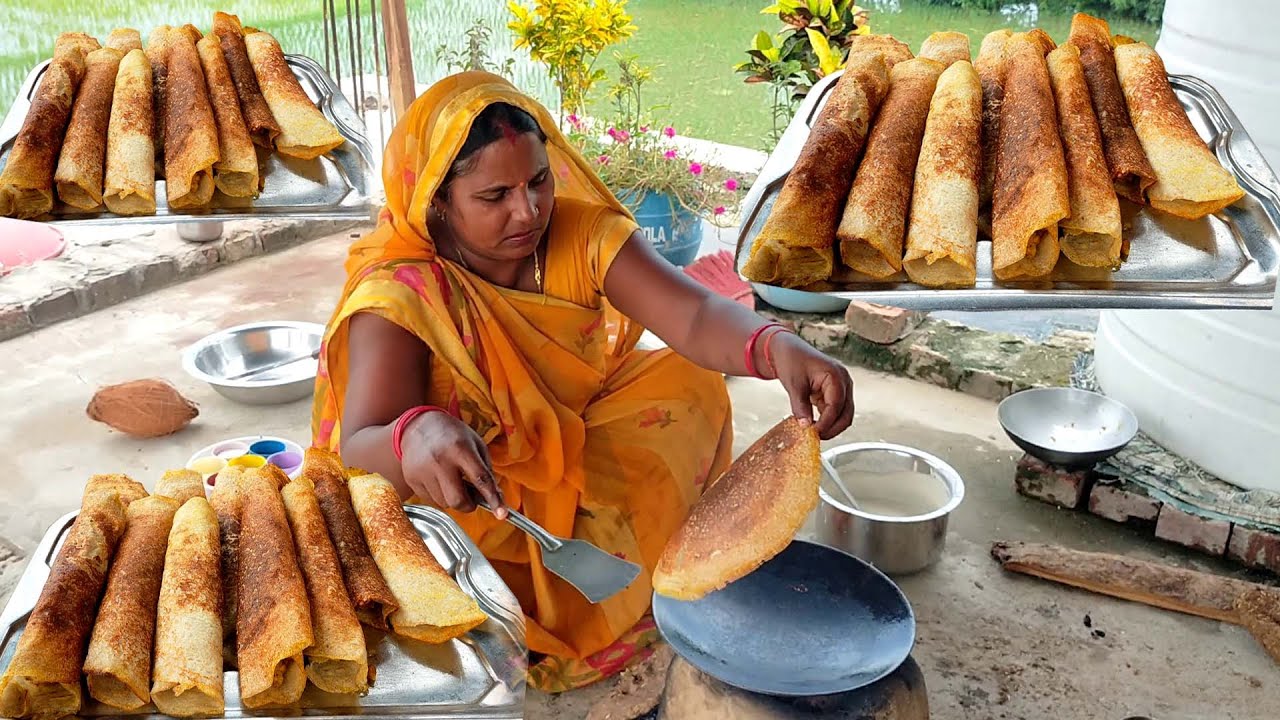 आलू मसाला डोसा और डोसा बैटर बनाने की परफेक्ट विधि | Dosa batter recipe | Dosa recipe in hindi.