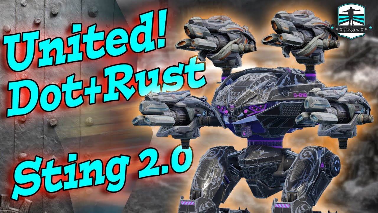 UNITED Dot And Rust Brings The New Meta In Update 9.5 - War Robots