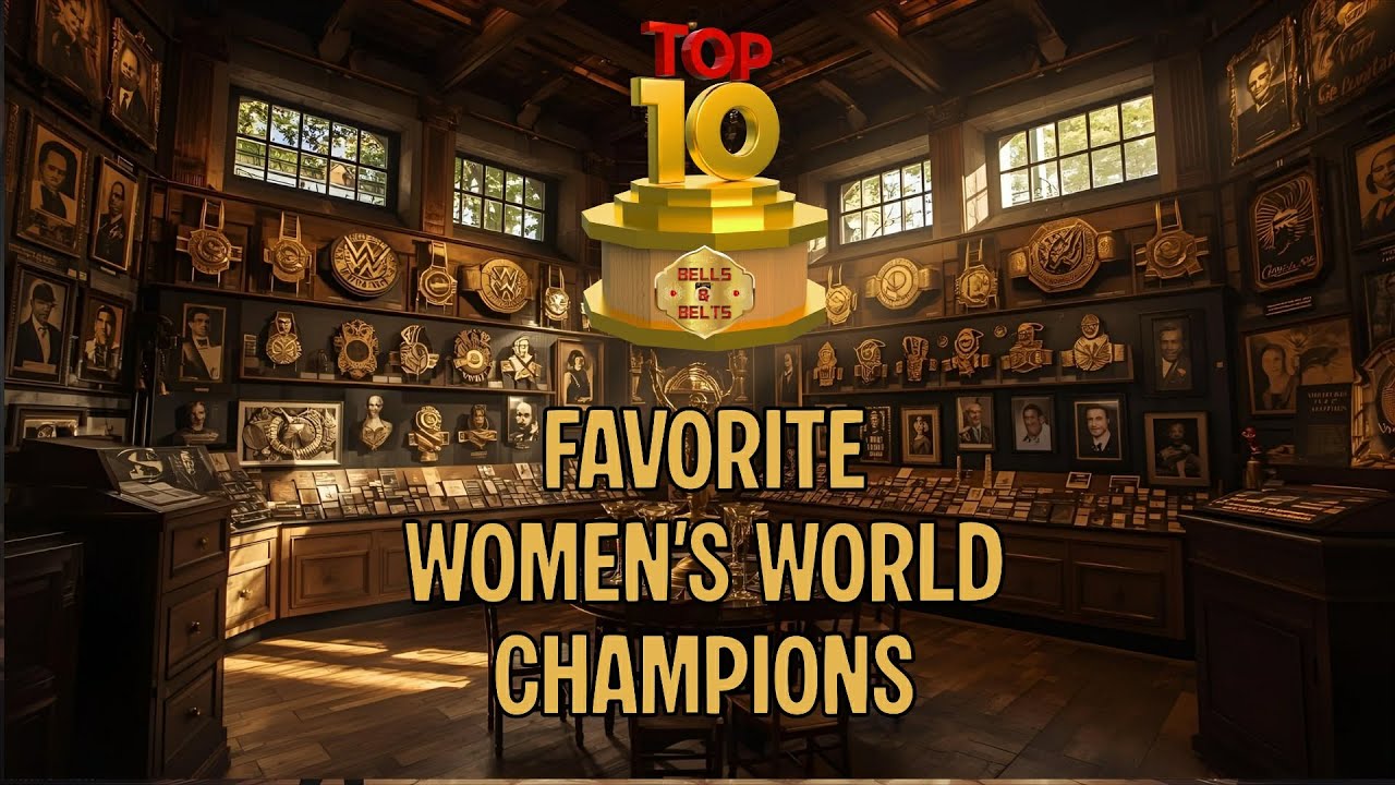 Top TEN Favorite Women’s World Champions #Wrestling #Legends
