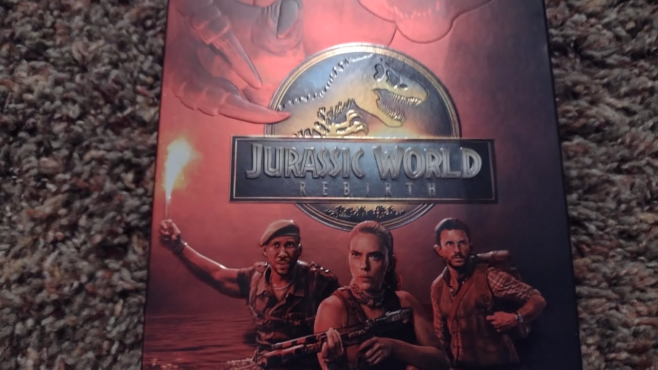 Jurassic world rebirth Blu-ray unboxing 
