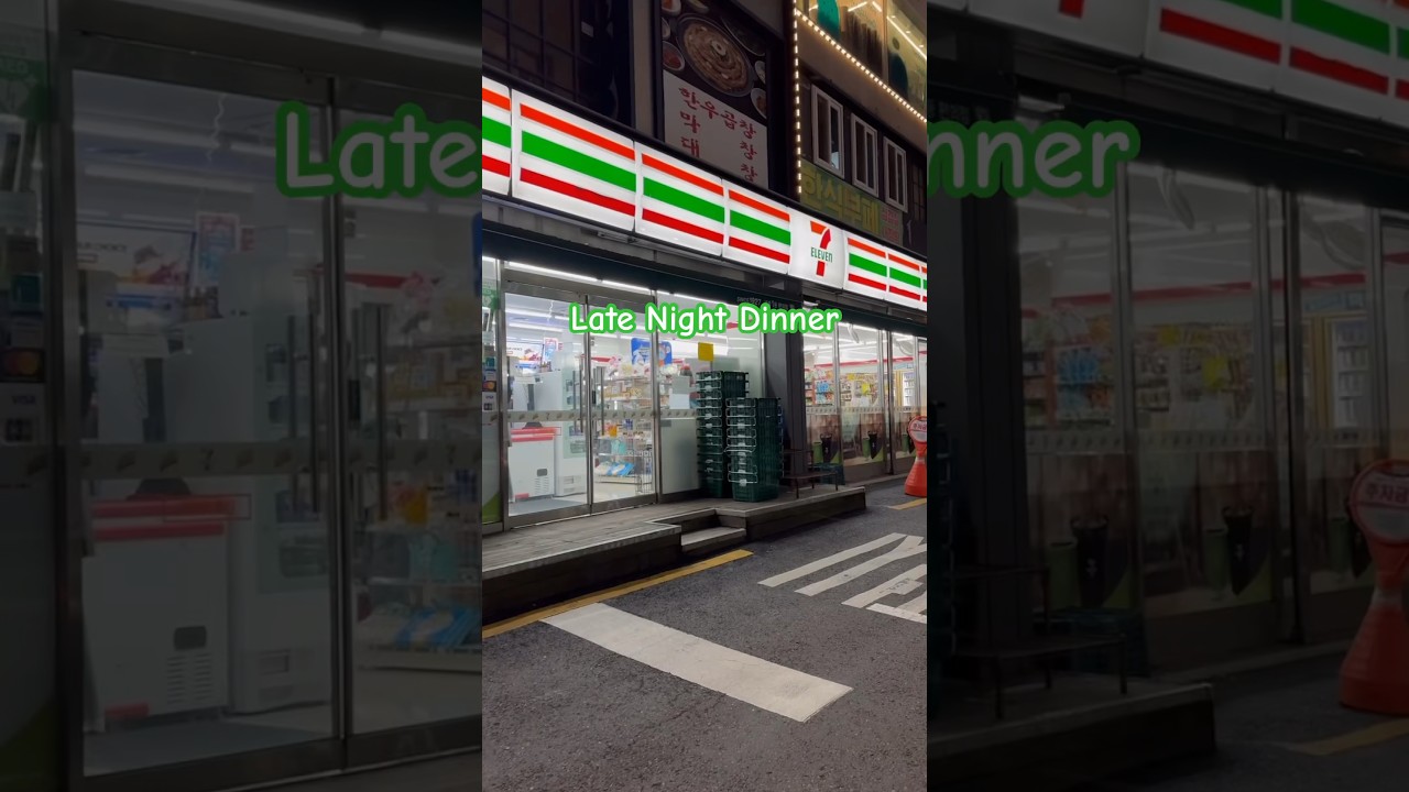 Trying out this new ramen for dinner at the 7eleven convenience store today