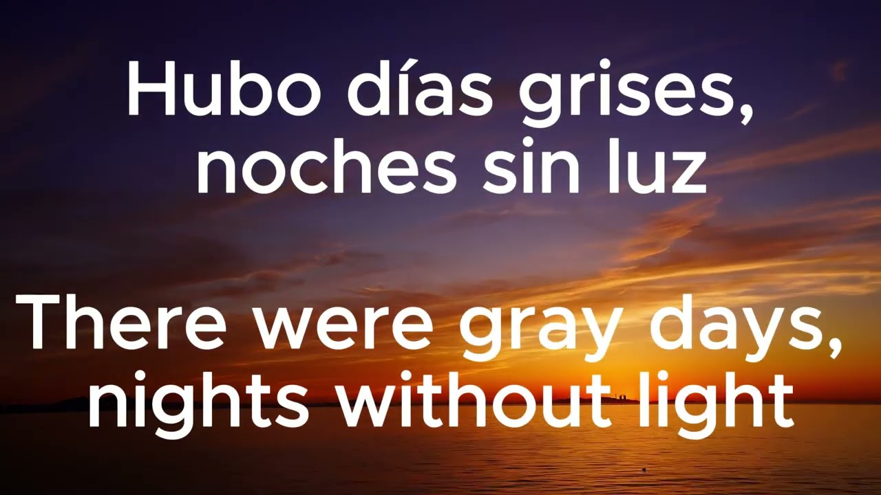 Agradecidos con Dios; letra espa&ntilde;ol/ingles
