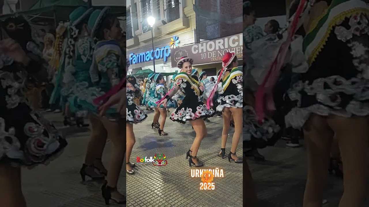 Caporales  🇧🇴  Urkupi&ntilde;a 2025 - Danza de origen Bolivia 🇧🇴 brill&oacute; en la Entrada de Urkupi&ntilde;a