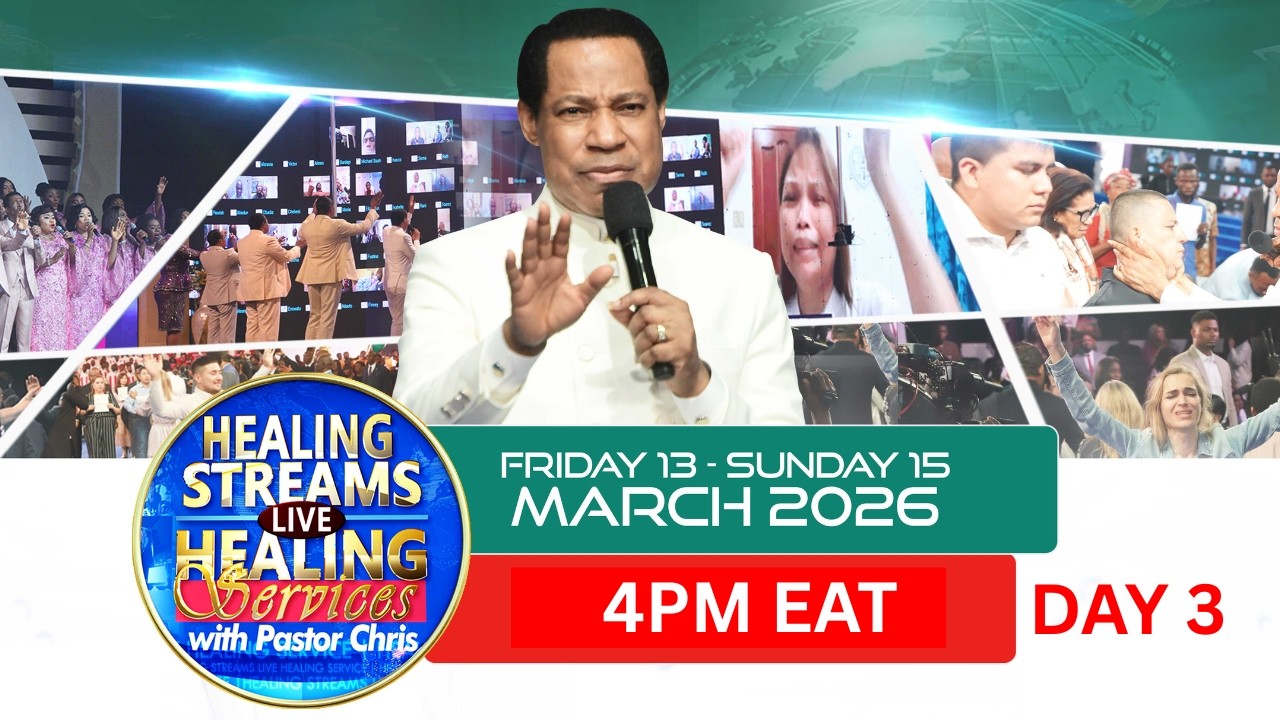 HEALING STREAMS LIVE HEALING SERVICES WITH PR CHRIS || DAY 3 || 15TH MARCH 2026