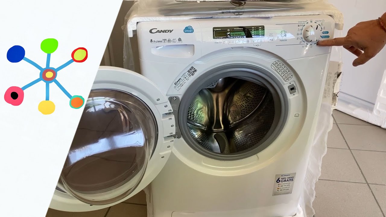 🌞👚🧦🧤 👉  Candy CSWS 485D/5S washer - dryer (mosó-szárítógép ) "A"