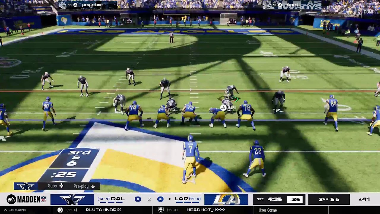 Cowboys vs Rams Wildcard