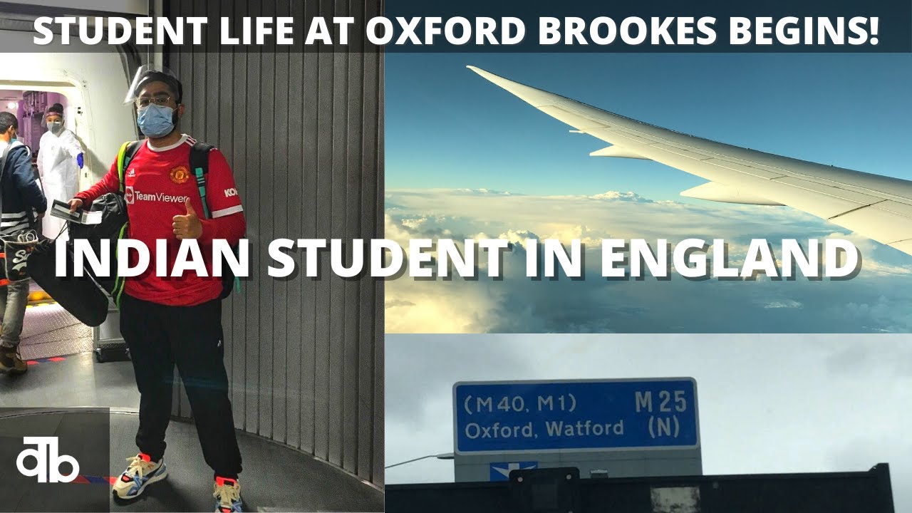 Pune to Oxford | Student travel vlog 2021 | Indian student in England | Warad Bhat