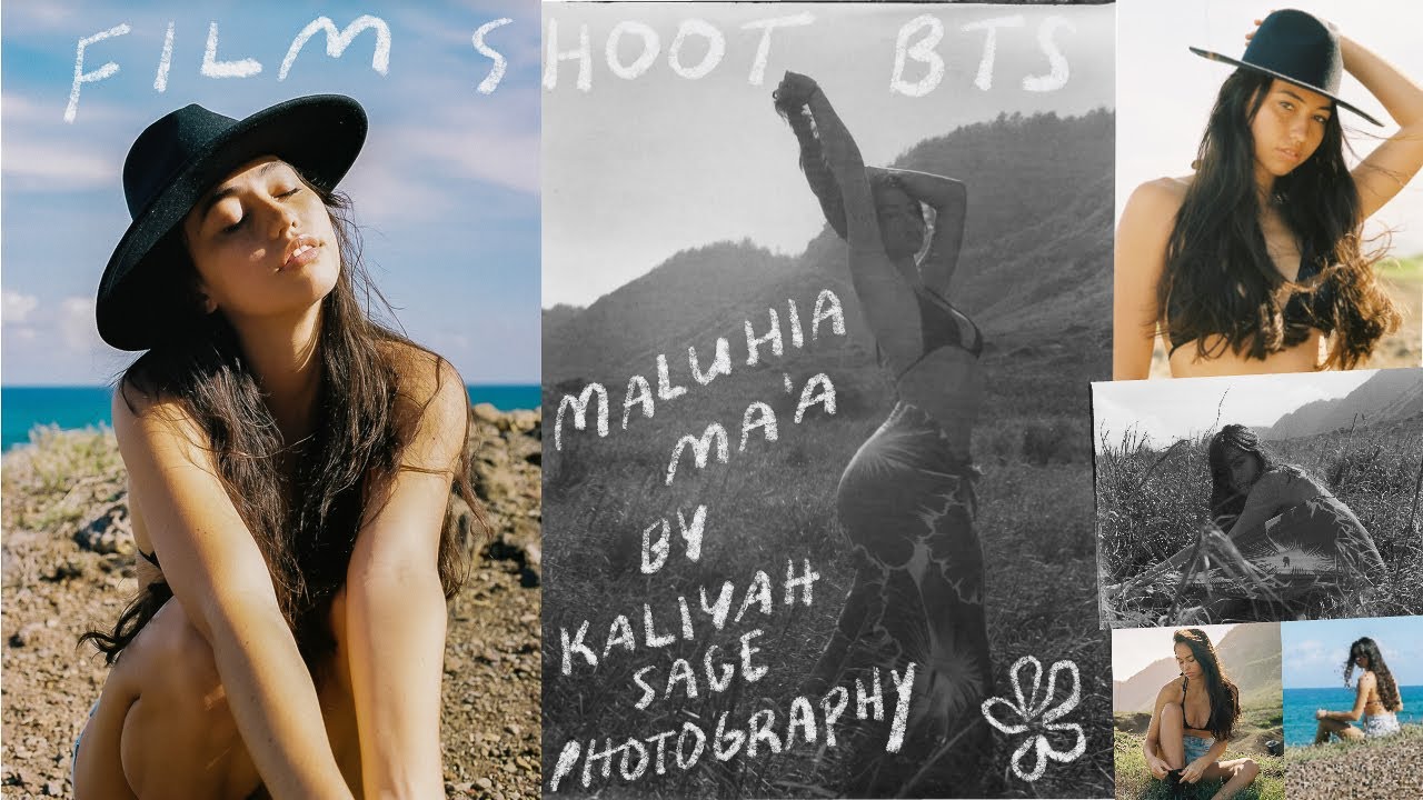 BTS Film Shoot in Hawaii (Nikon F5, Pentax 645N, Portra 400, Ilford HP5)