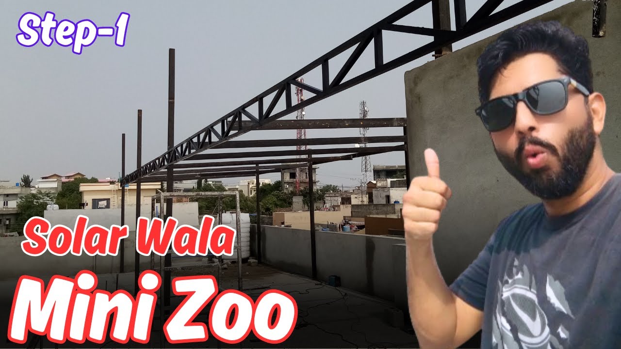 Our New Mini Zoo on Rooftop + Birds Aviary