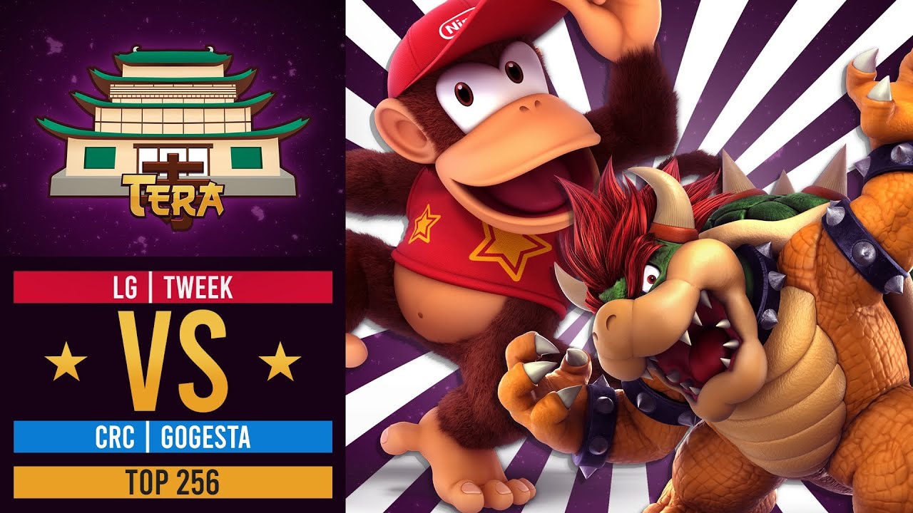 Tera: Top 256 - LG | Tweek (Diddy Kong) vs CRC | Gogesta (Bowser, Steve)