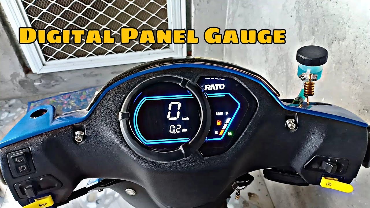 Digital panel gauge for smash115 | plug and play