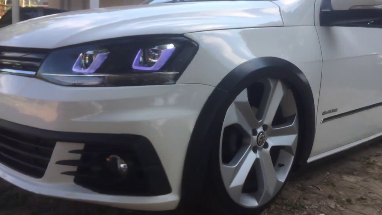 SAVEIRO G6 REBAIXADA COM FAROL DO GOLF GTI /SUSPENS&Atilde;O A AR