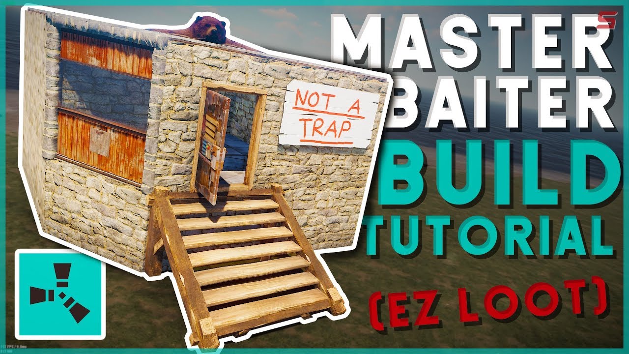 RUST | TRAP BASE Tutorial (The Master Baiter) | Building 3.2