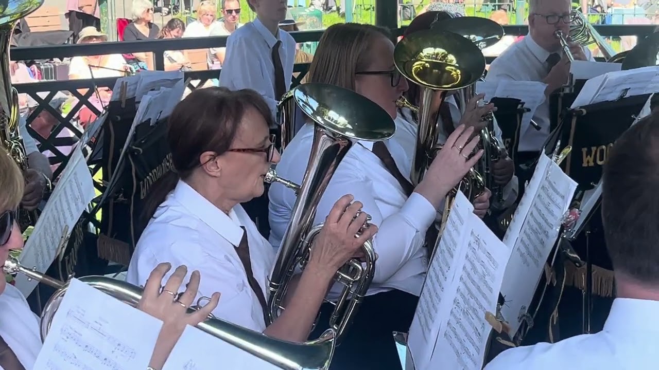 8 - Abba Goes Brass Woodhouse Prize Band - Wetherby Bandstand - 23rd June 2024