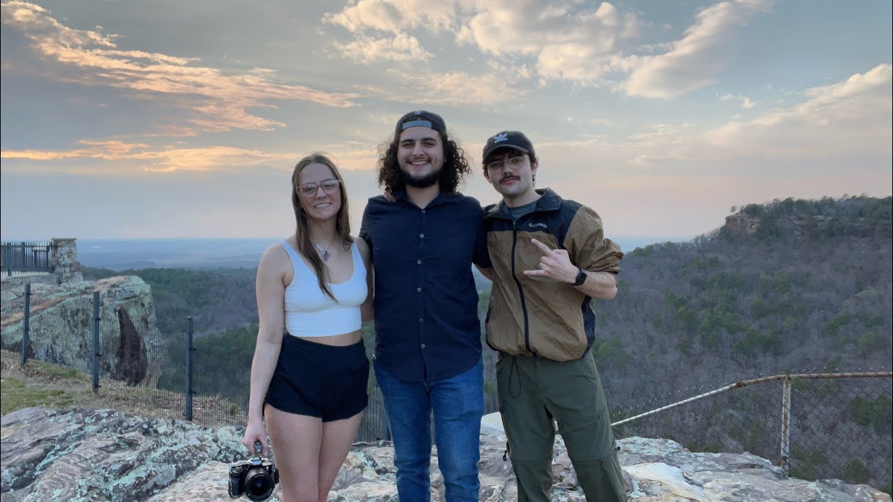 hiking in arkansas - cedar falls at petit jean