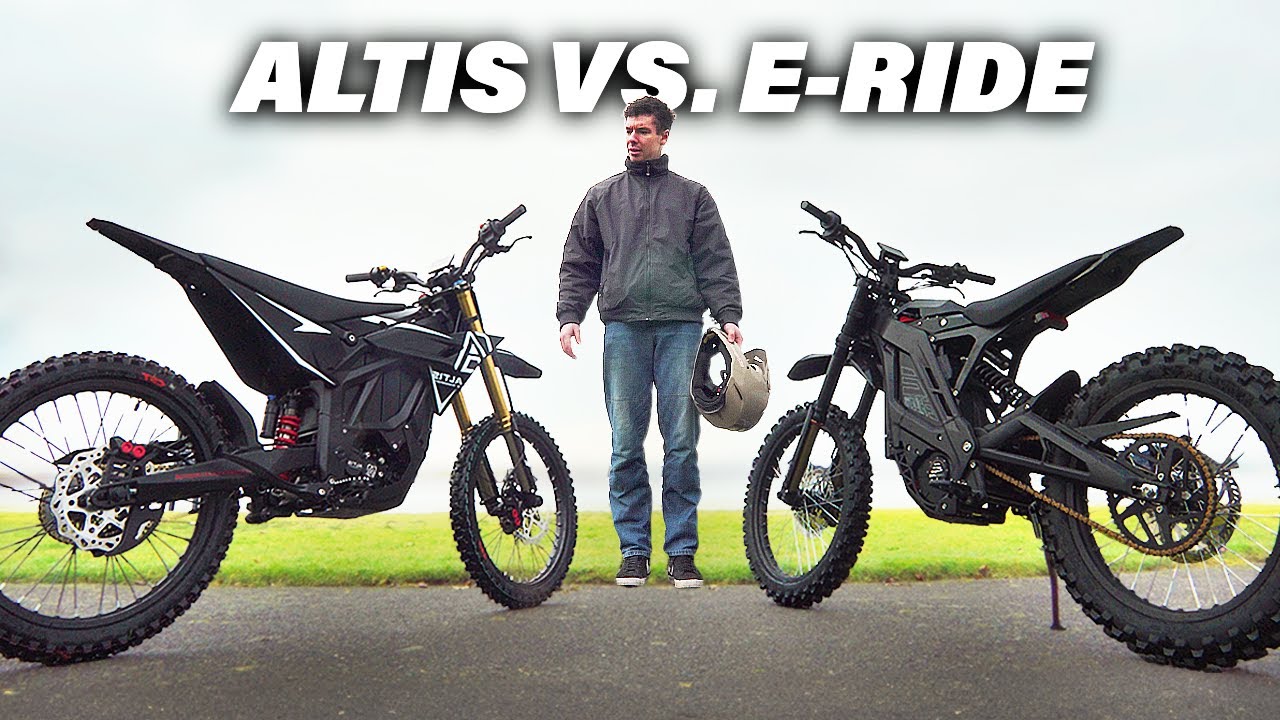 These 70MPH “E-Bikes” should not exist… (Altis Sigma VS. E-Ride Pro SR)