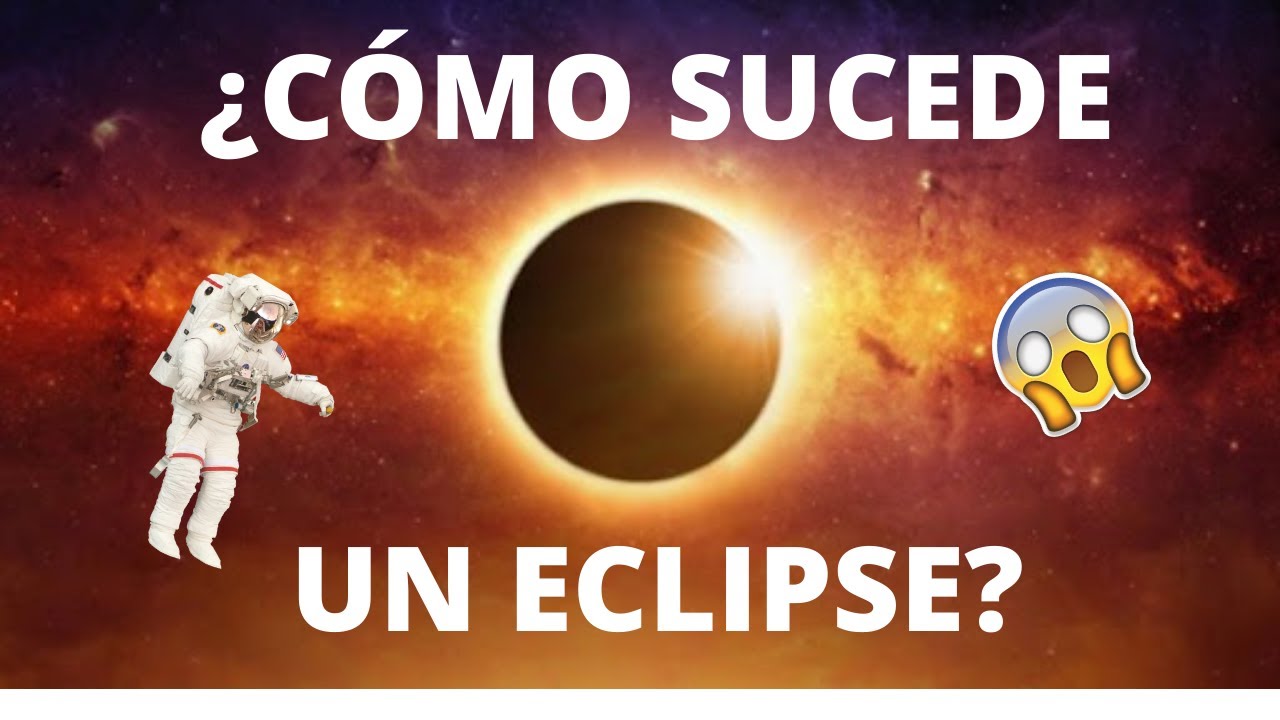 &iquest;C&Oacute;MO SE PRODUCE UN ECLIPSE? #shorts
