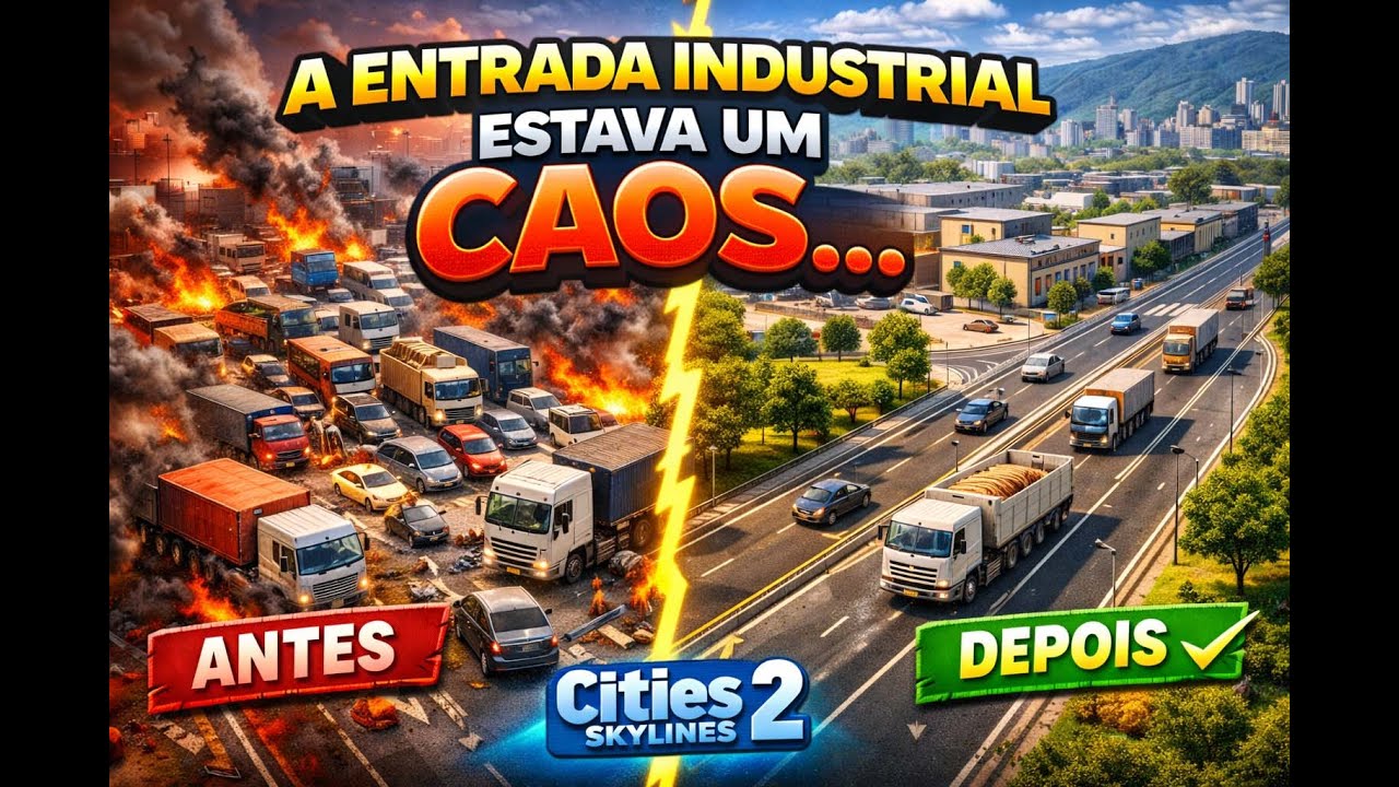 A ENTRADA DO INDUSTRIAL ESTAVA UM CAOS… REFAZENDO TUDO