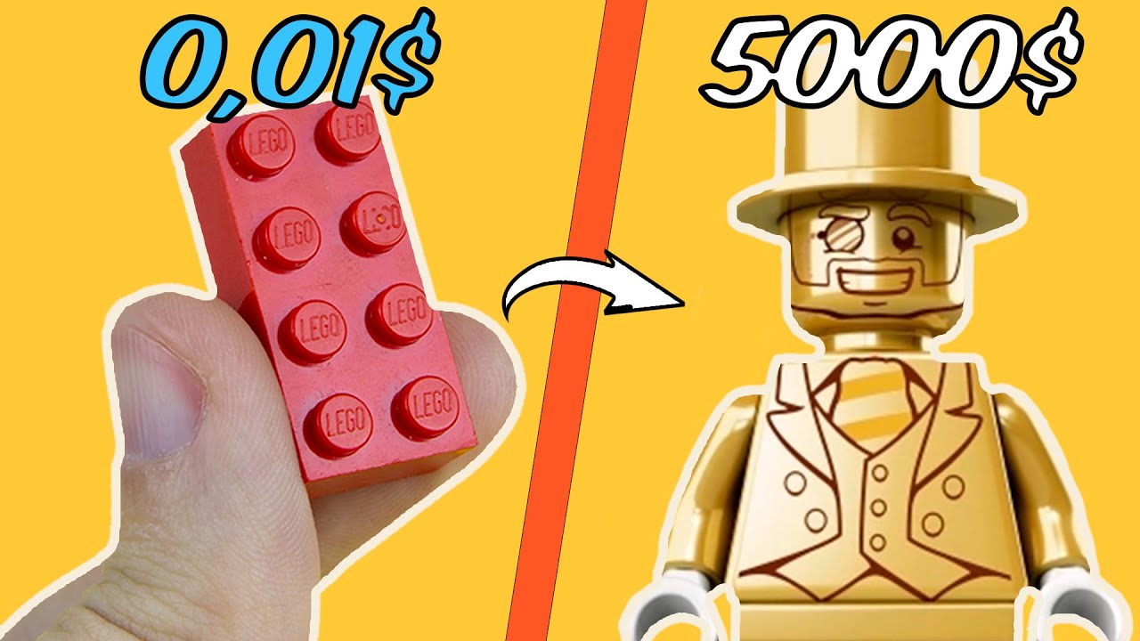 LEGO за 0,01$ VS LEGO за 5000$