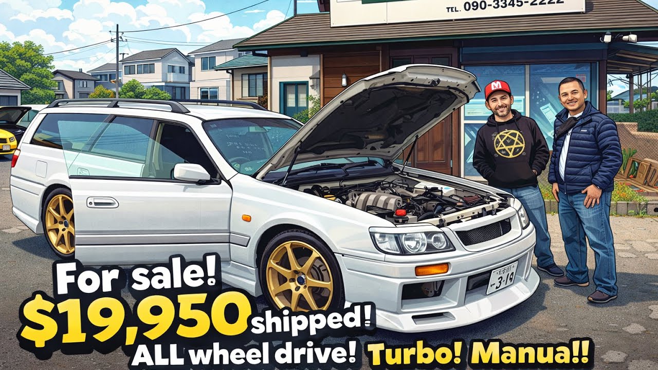 ‼️ПРОДАЕТСЯ‼️ RB25DET Turbo / 5-ступенчатая коробка передач / полный привод. Цена: 19 950 долларо...