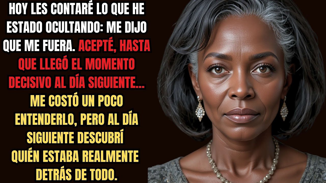 HOY CONFIESO LO QUE OCULTÉ: ME DIJO QUE ME FUERA. ACEPTÉ… HASTA QUE LLEGÓ EL MOMENTO DECISIVO.